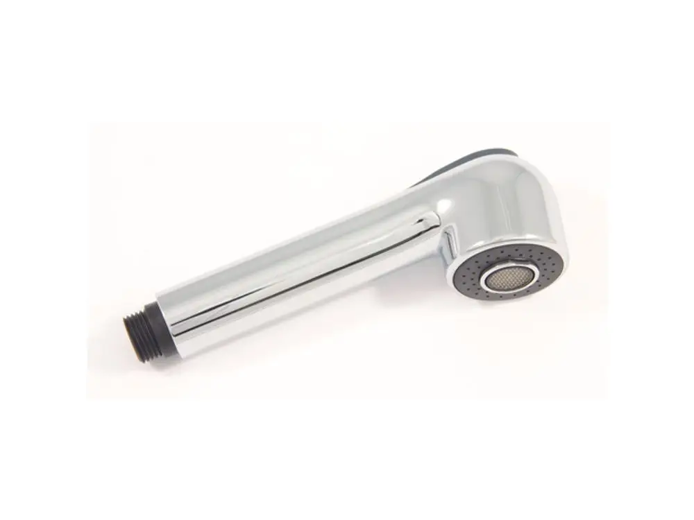 Handbrause in Chromoptik von Ideal Standard, mit ergonomischem Design und strukturiertem Kopf für Wasserstrahl. Ideal für Duschsysteme.